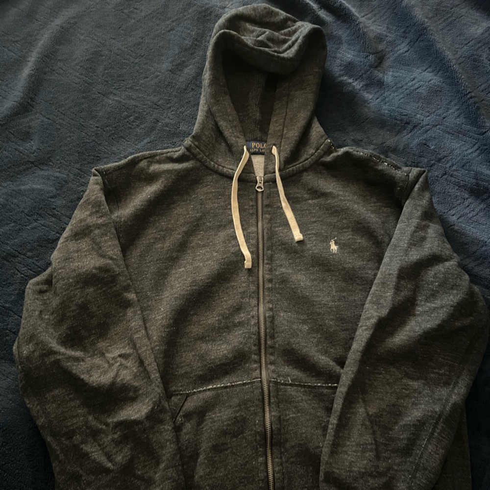 Ralph Lauren Charcoal Knit Sweater